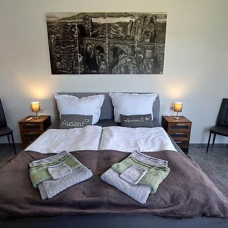 Ferienwohnung Am Hofladen Hellendorf - Saechsische Schweiz Bad Gottleuba Dış mekan fotoğraf