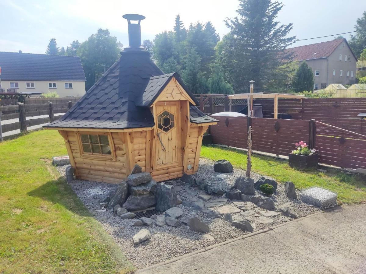Ferienwohnung Am Hofladen Hellendorf - Saechsische Schweiz Bad Gottleuba Dış mekan fotoğraf