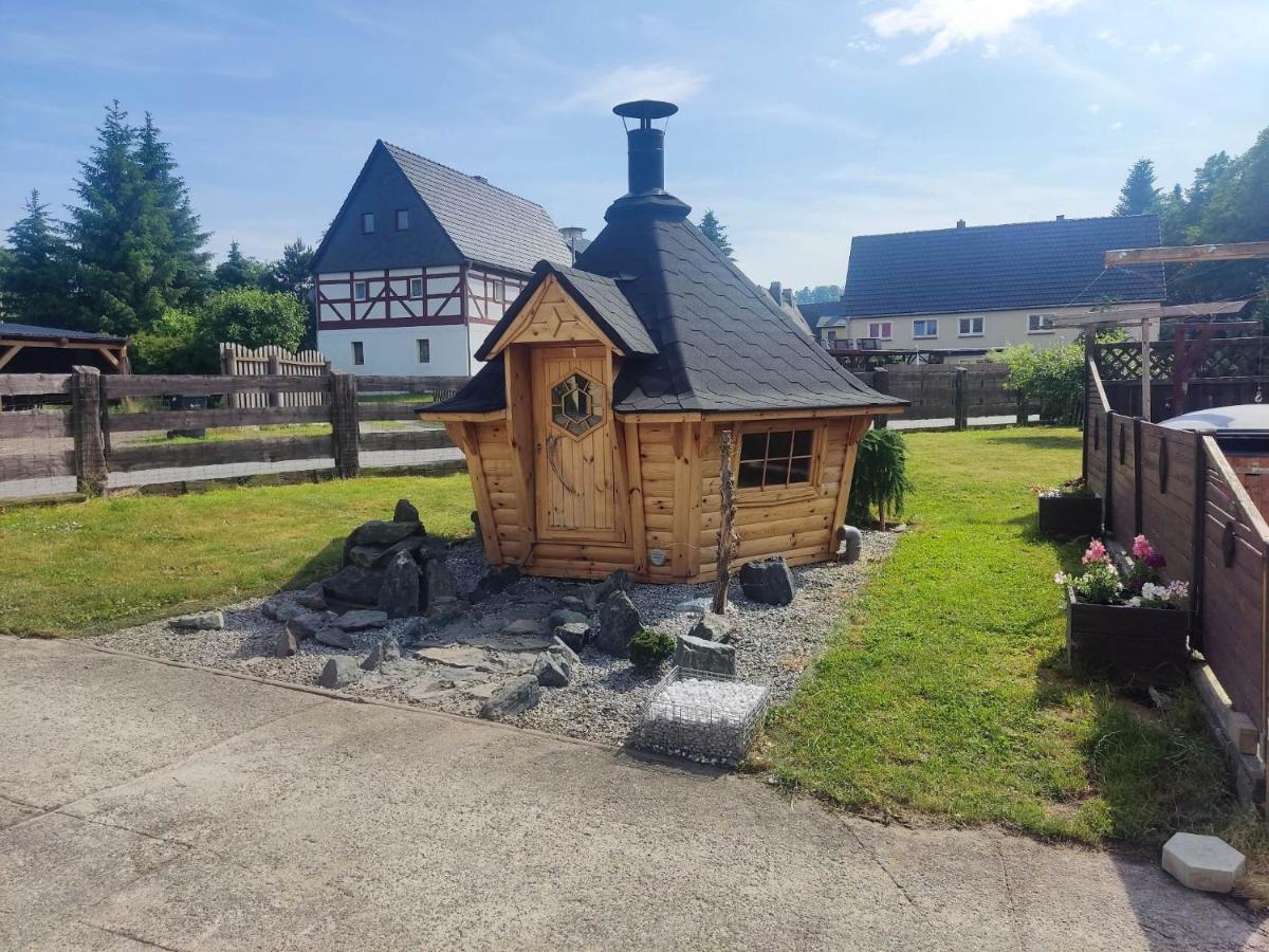 Ferienwohnung Am Hofladen Hellendorf - Saechsische Schweiz Bad Gottleuba Dış mekan fotoğraf