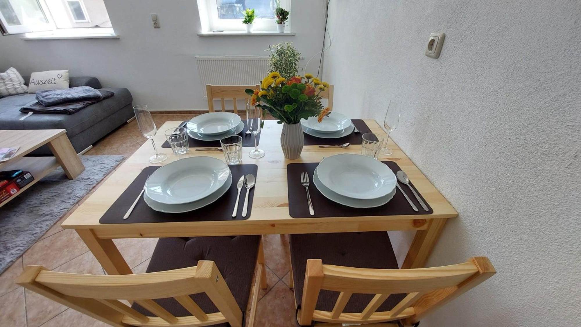 Ferienwohnung Am Hofladen Hellendorf - Saechsische Schweiz Bad Gottleuba Dış mekan fotoğraf
